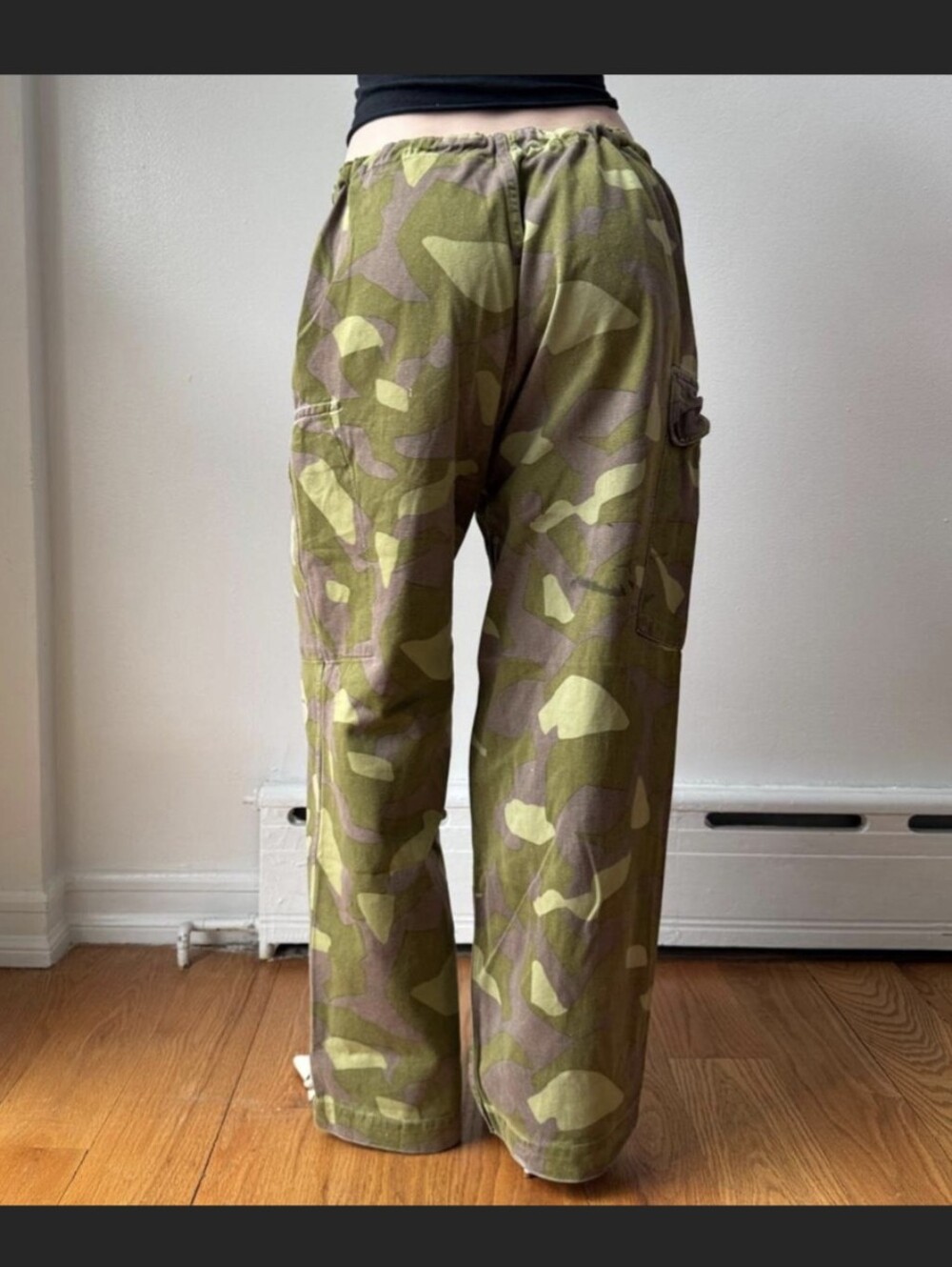 Vintage Finnish M62 Army Reversible Camo Pants Size M - Picture 5 of 8
